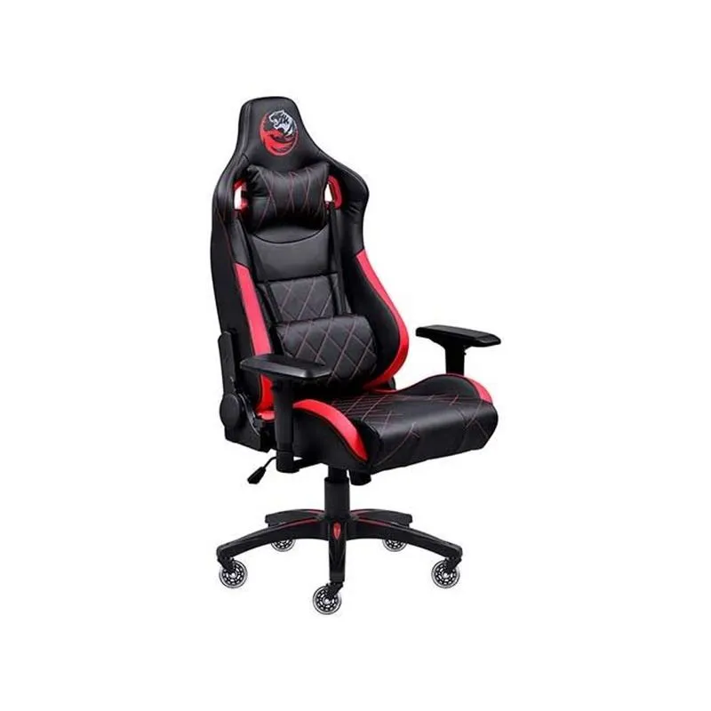 Cadeira Gamer PCYes Mad Racer V10 MADV10VMGL (Preto/Vermelho, 180kg, encosto e braços ajustáveis) - 28217
