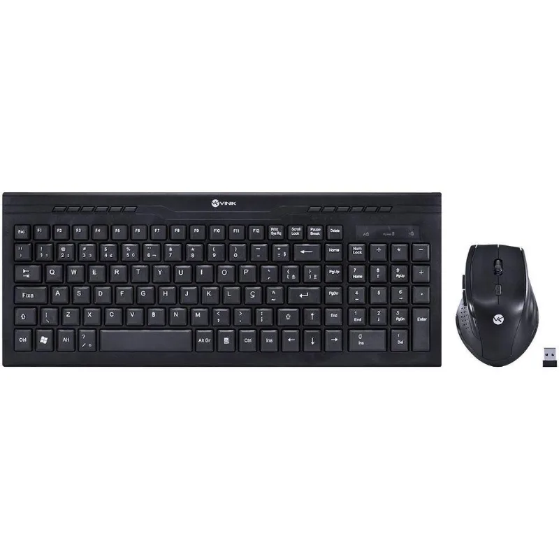 Kit Teclado E Mouse Sem Fio Dynamic - Dc100