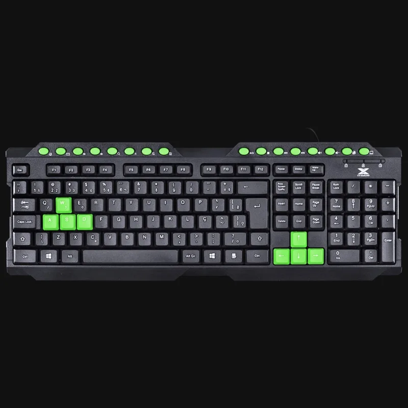 Teclado Gamer Dragon V2 Vinik 28436 PT/VD