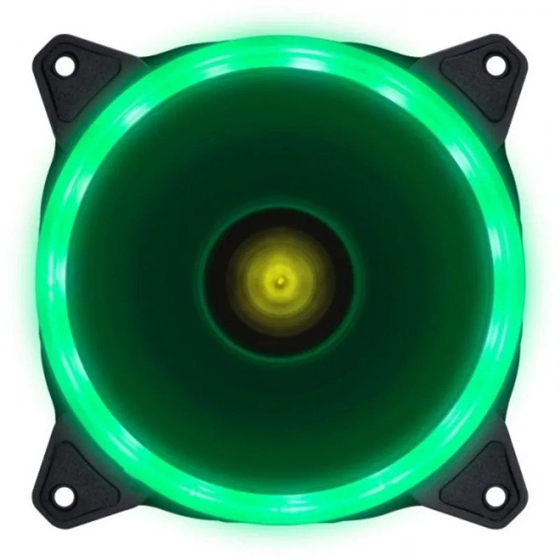 Cooler para Gabinete V. Ring 120 mm LED Verde 29566 - Vinik