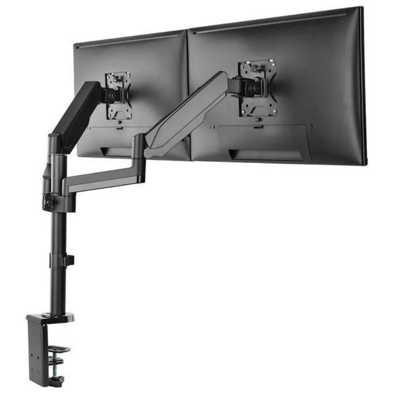 Suporte A Gas Para 2 Monitores 17'' 32'' Plmsm02B Pcyes Vesa