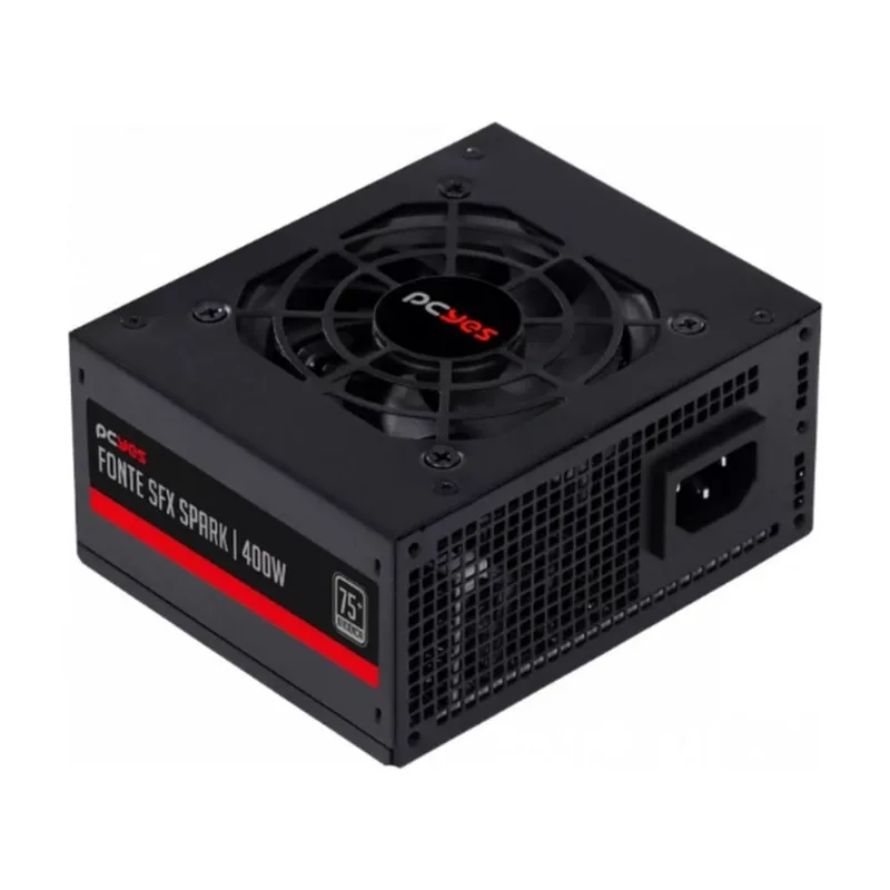 Fonte Atx Para pc Spark 400w Pfc Ativo Pcyes 110/230v auto