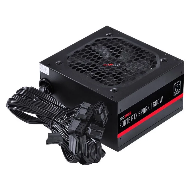 Fonte Atx Spark Pcyes 600W