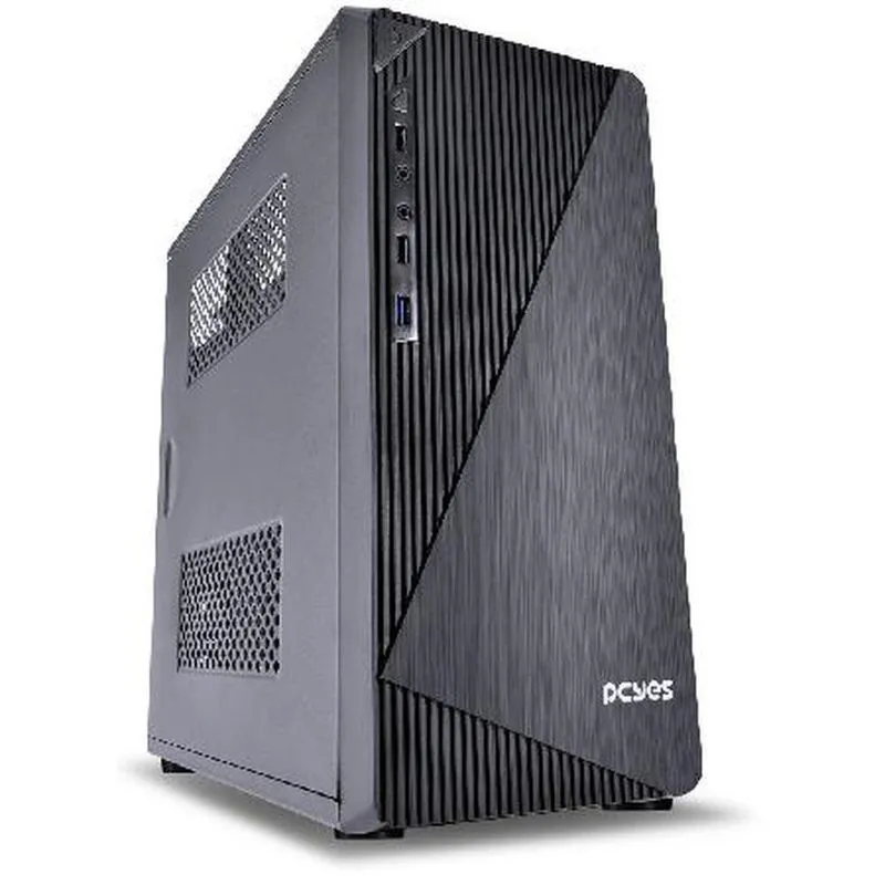 Gabinete Micro ATX - PCYES - Office OP-2 Preto
