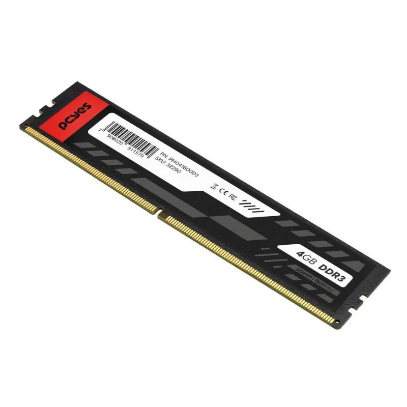 Memória RAM para Desktop PM041600D3 4GB DDR3 1600MHz Pcyes