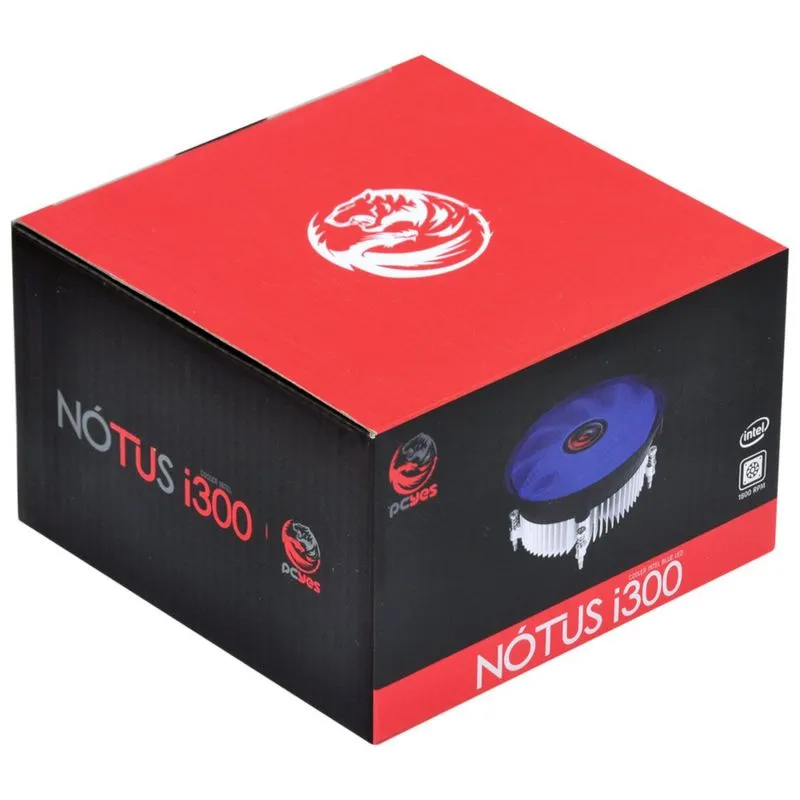 Cooler p/ Processador (CPU) - PCYES - Notus I300 - PAC120PRLA