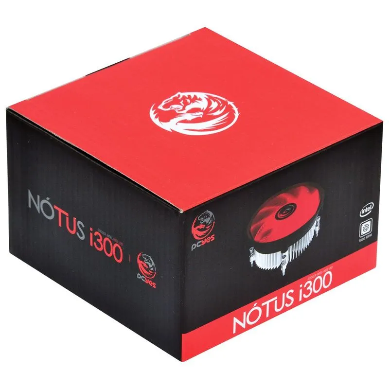 Cooler p/ Processador (CPU) - PCYES - Notus I300 - PAC120PRLV