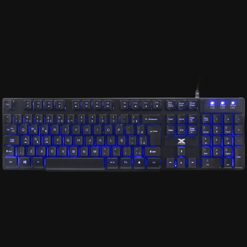 Teclado Gamer Vinik LED Hydra VX Gaming Vinik 25370