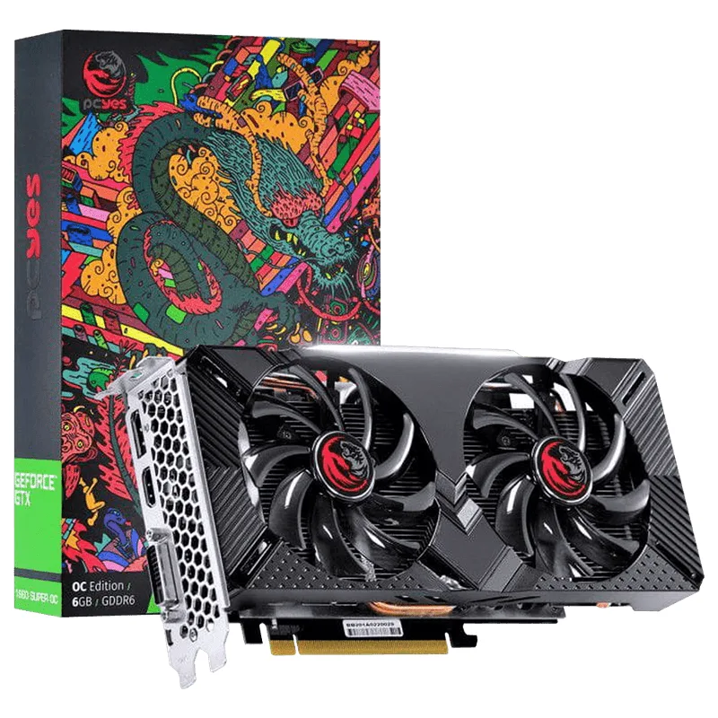 Placa de Video NVIDIA GTX PCYES 1660 OC PPOC166019206G5 6GB GDDR5 192 BITS