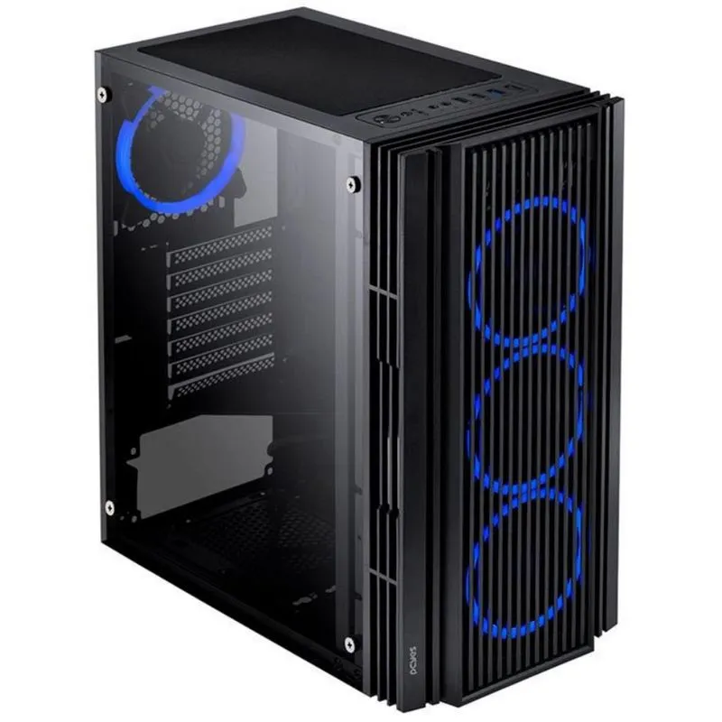 Gabinete ATX - PCYES - MID TOWER ATMOS - ATPTAZ4FCV