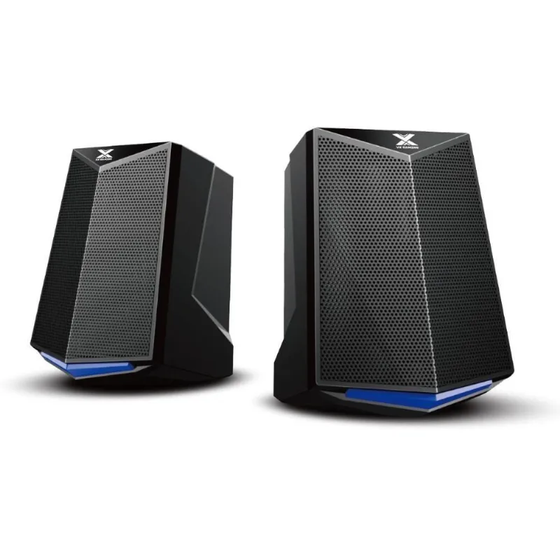 Caixa de Som Gamer 2.0 Crusade 6W Led Azul Cxgcr6w