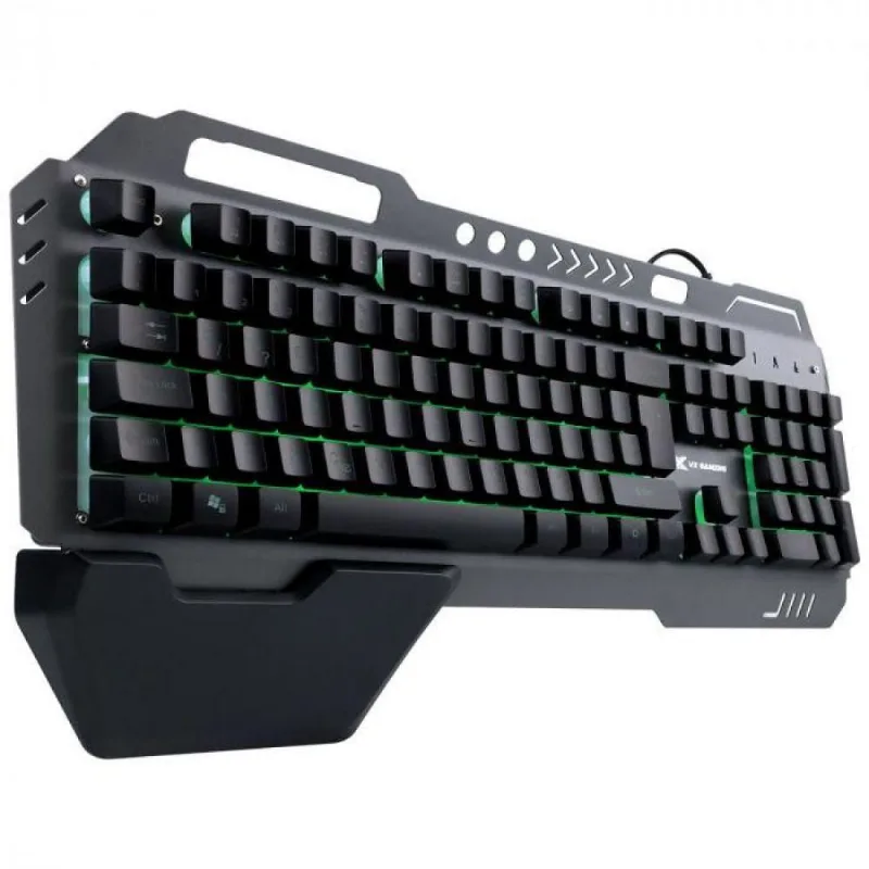 Teclado Gamer Vx Gaming Armor Multimidia 7 Cores 1.8M Usb