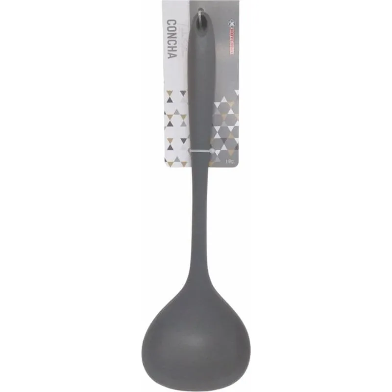 Concha De Feijão Em Silicone 31 Cm Grande Reforçado Cozinha Cinza