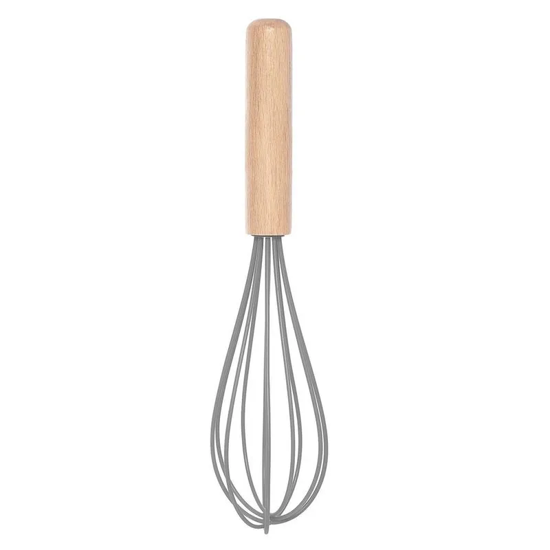 Batedor De Ovos Fue Silicone Bambu 32Cm