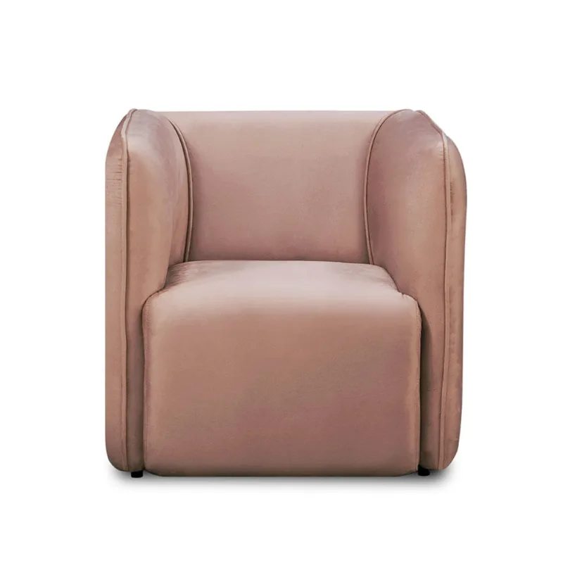 Poltrona Maria Veludo Rose 7050