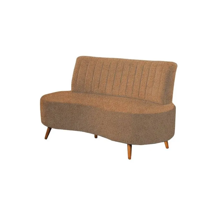 Sofa Living Qatar Boucle Tijolo - Konfort