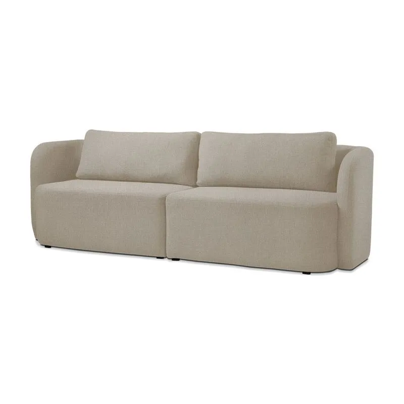 Sofa 2 Lugares Orange 200cm Tc7224 Marrom Claro - Konfort