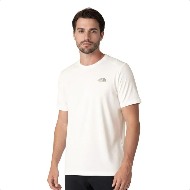 Camisa The North Face Masculina Hyper Tee S/S Crew EGG / Branco