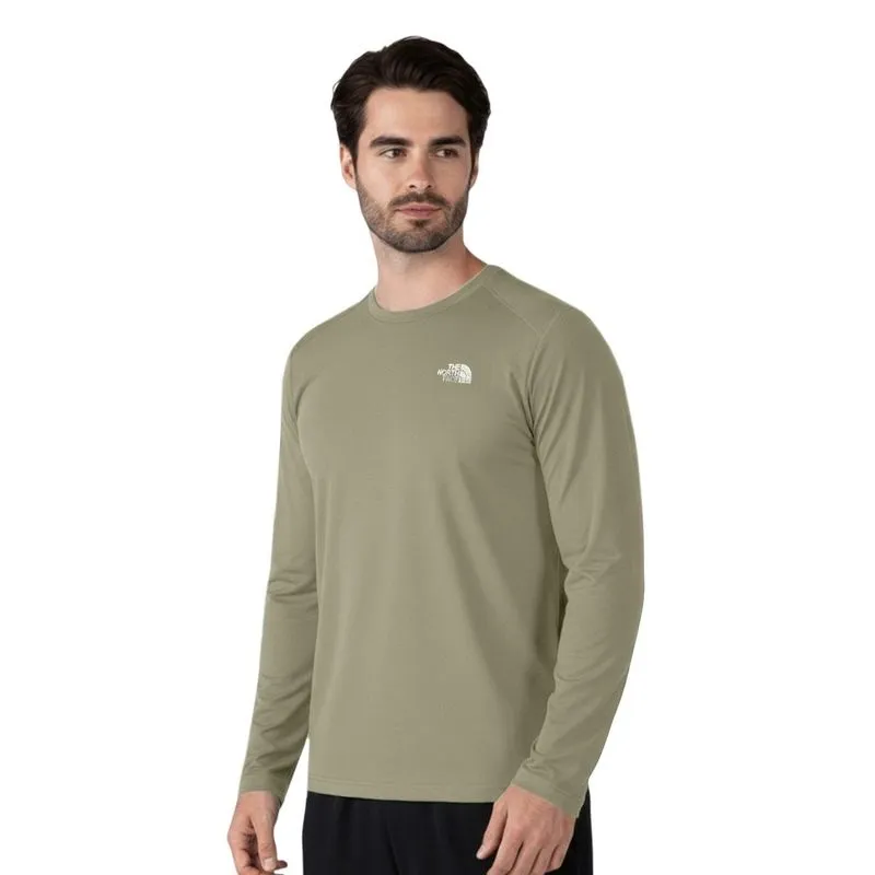 Camisa Térmica The North Face Masculina Hyper Tee Crew EGG / Musgo