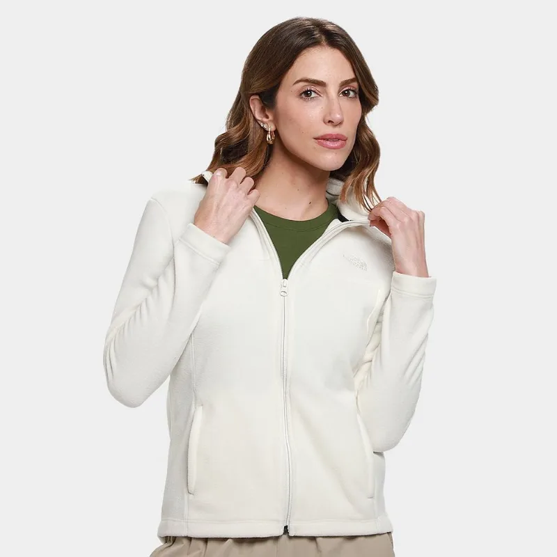 Jaqueta The Nort Face Glacier Full Feminina - Feminino - Off White