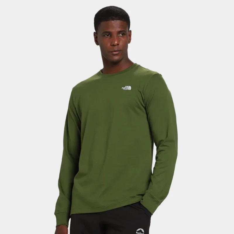Camiseta Manga Longa The Nort Face Evolution Masculina - Masculino - Verde