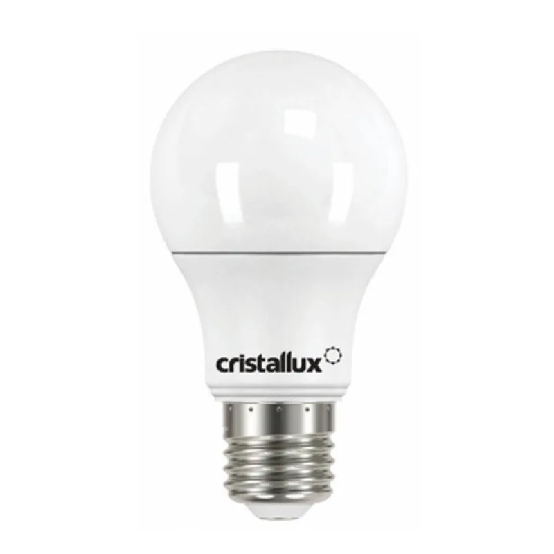 Lâmpada LED Bulbo 7W 6500K Luz Branca Fria Bivolt Branco Cristallux