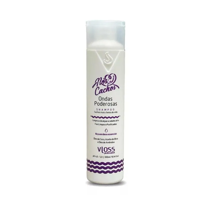 Vloss Shampoo Ondas Poderosas 300ml