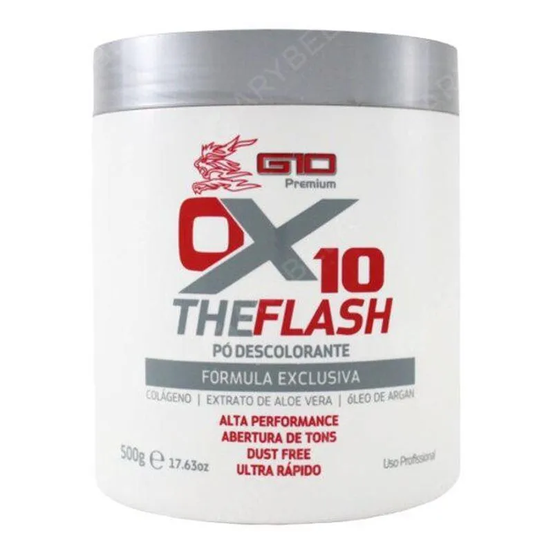 Pó Descolorante Branco The Flash Ox 10 500g G10