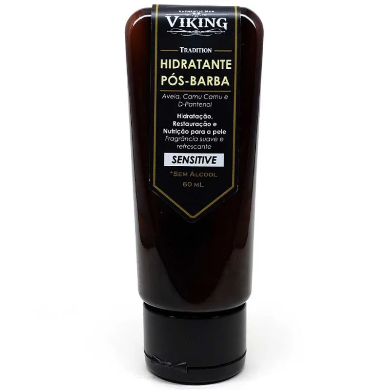 Hidratante Pós Barba Tradition Sensitive Sem Álcool 60ml Viking