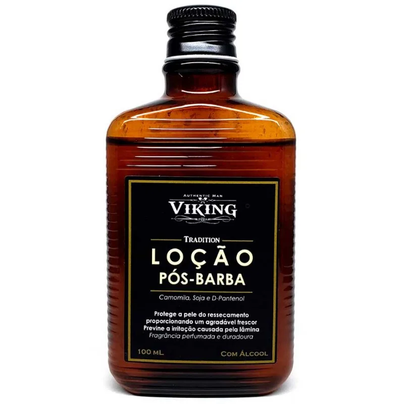 Loção Pós Barba Tradition Refrescância Anti-irritação 100ml Viking