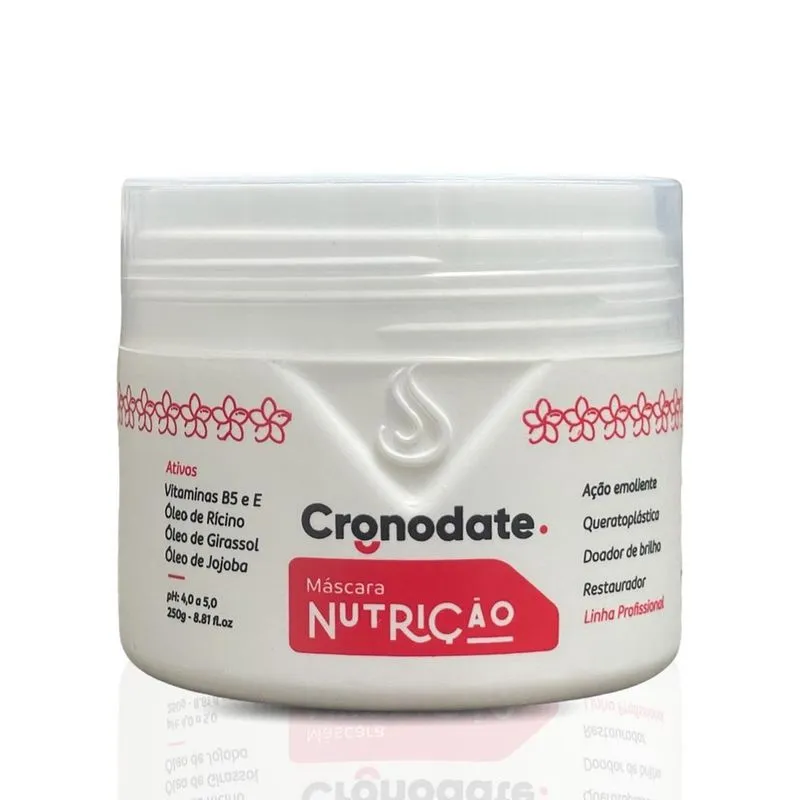 Mascara De Nutrição Linha Cronodate Home Care Vloss 250G