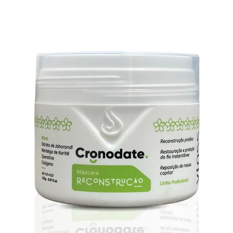 Mascara Capilar Reconstrução Proteica Cronodate Vloss 250g