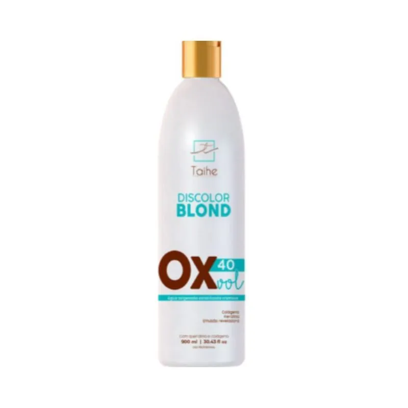 Ox 40 Vol Água Oxigenada 900ml - Taihe Professional