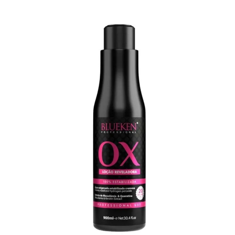 Água Oxigenada Blueken Ox 20 Volumes 900ml