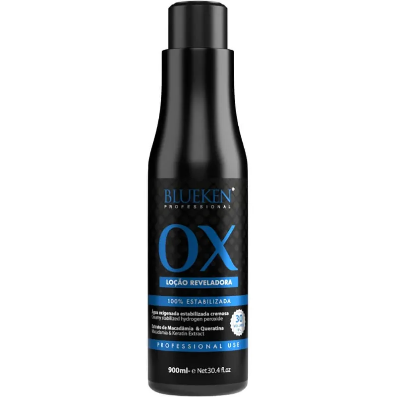 Blueken Ox - Água Oxigenada 30 Volumes 900ml
