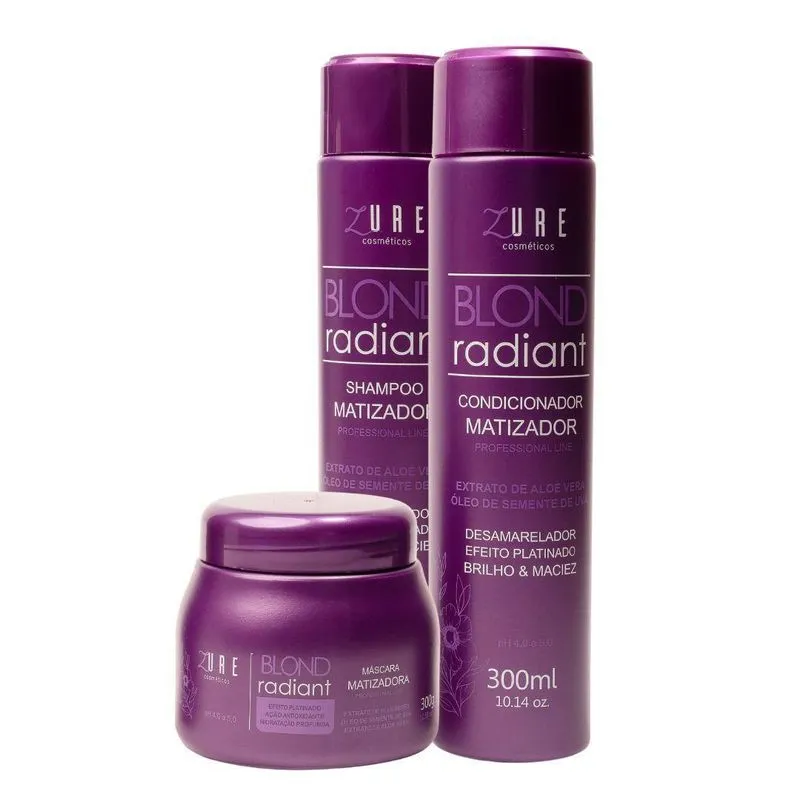 Matizador Blond Radiant: Neutralização E Hidratação Intensa