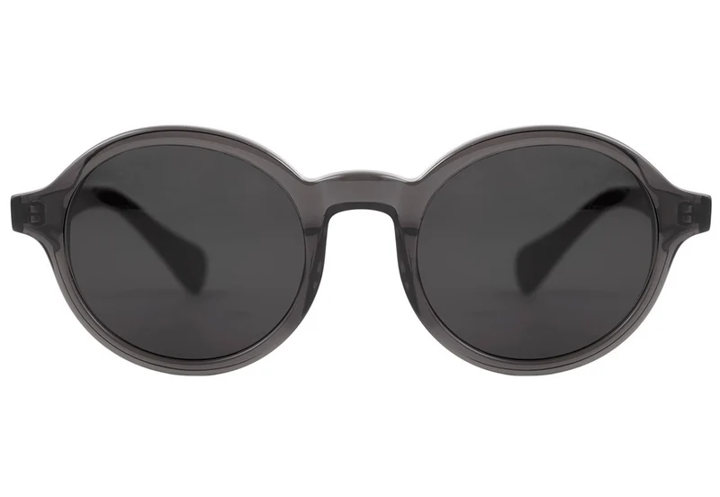 Óculos de Sol Evoke Kosmopolite Ds1 T01 Crystal Gray Temple Black/ Gray