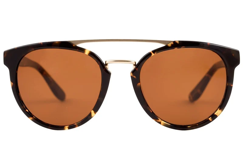 Óculos de Sol Evoke Kosmopolite DS3 G21 Blond Turtle Gold / Brown