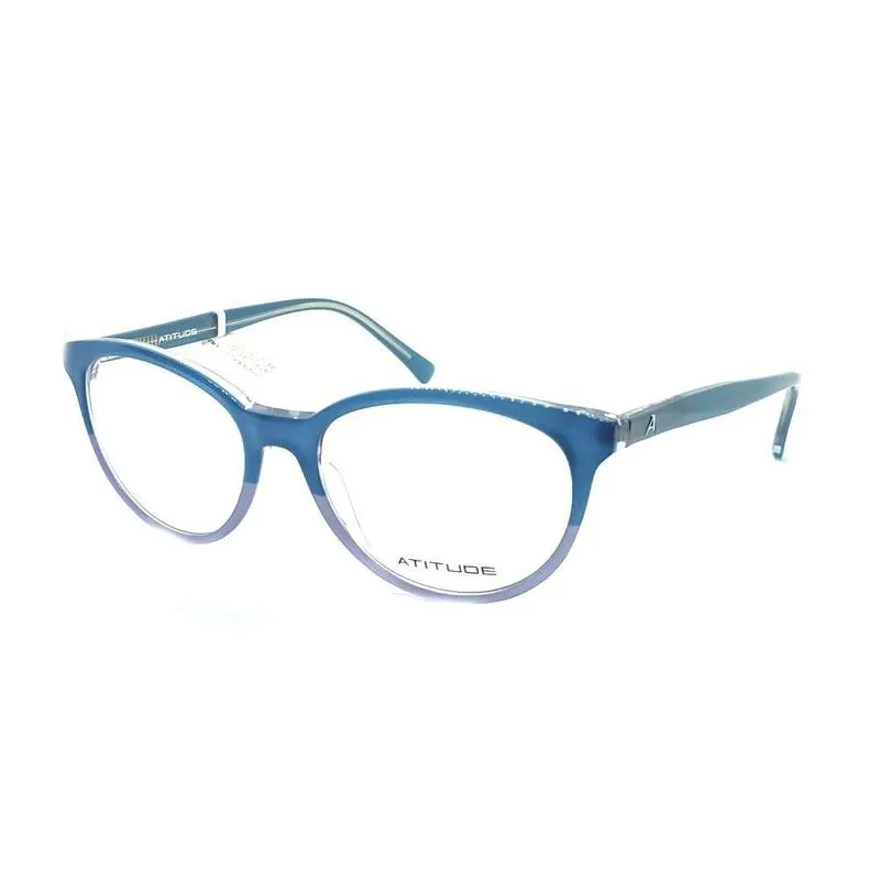 Armação Atitude AT6123 C02 Feminino Azul 51mm