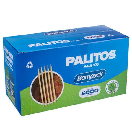 PALITO BOMPACK DE BAMBU C/5000