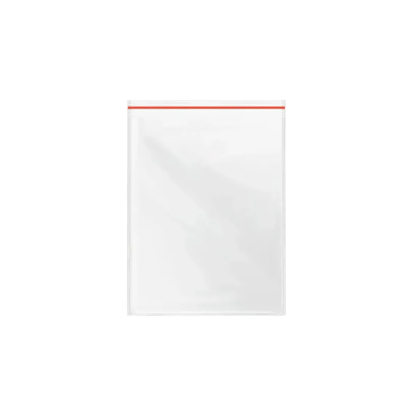 Saco Plastico Fecho Zip 8,5x12cm com 100 Unidades