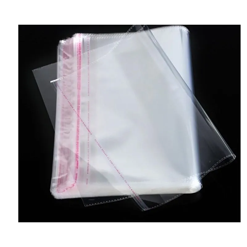 Saco Adesivado Saquinho Plástico Transparente 12x18 100 Uni