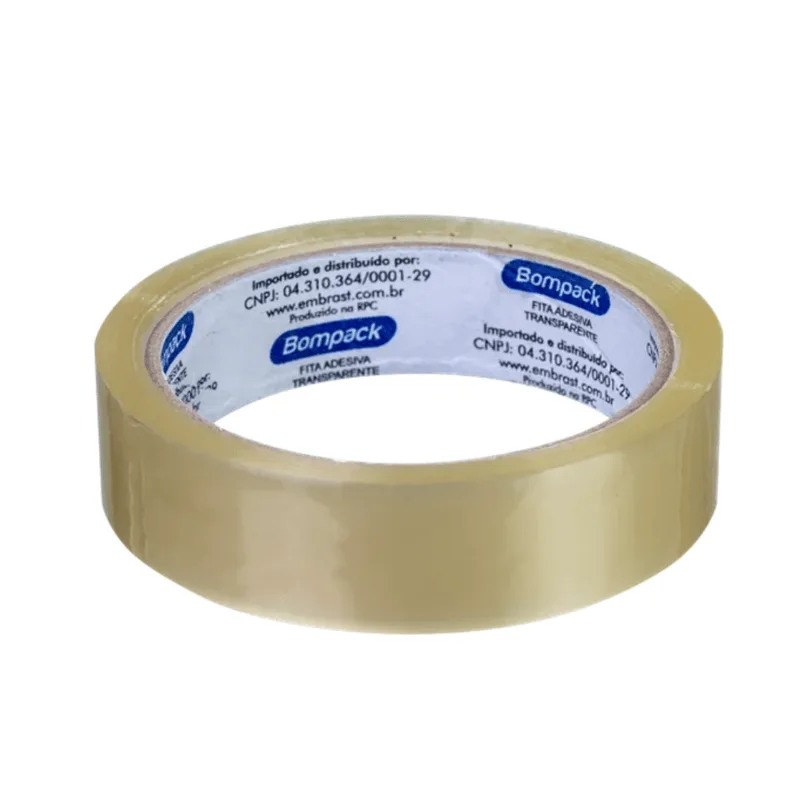 Fita Adesiva Bompack 25mmx50m Transparente