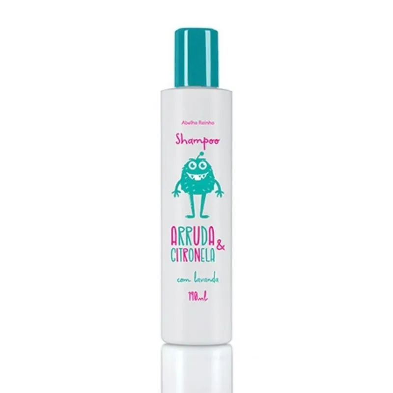 Shampoo Lavanda Arruda E Citronela Infantil 190ml Abelha