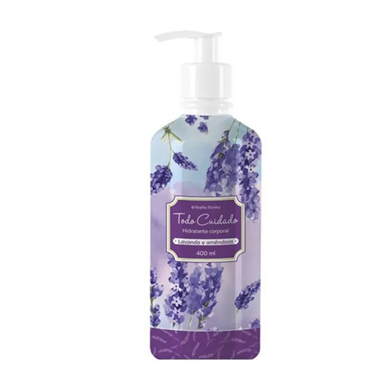 Hidratante Corporal Lavanda E Amêndoas 400ml Abelha Rainha