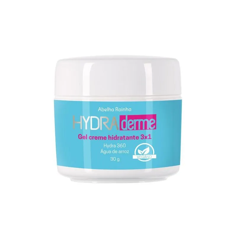 Gel Creme Hidratante Facial 3x1 Água De Arroz 30g
