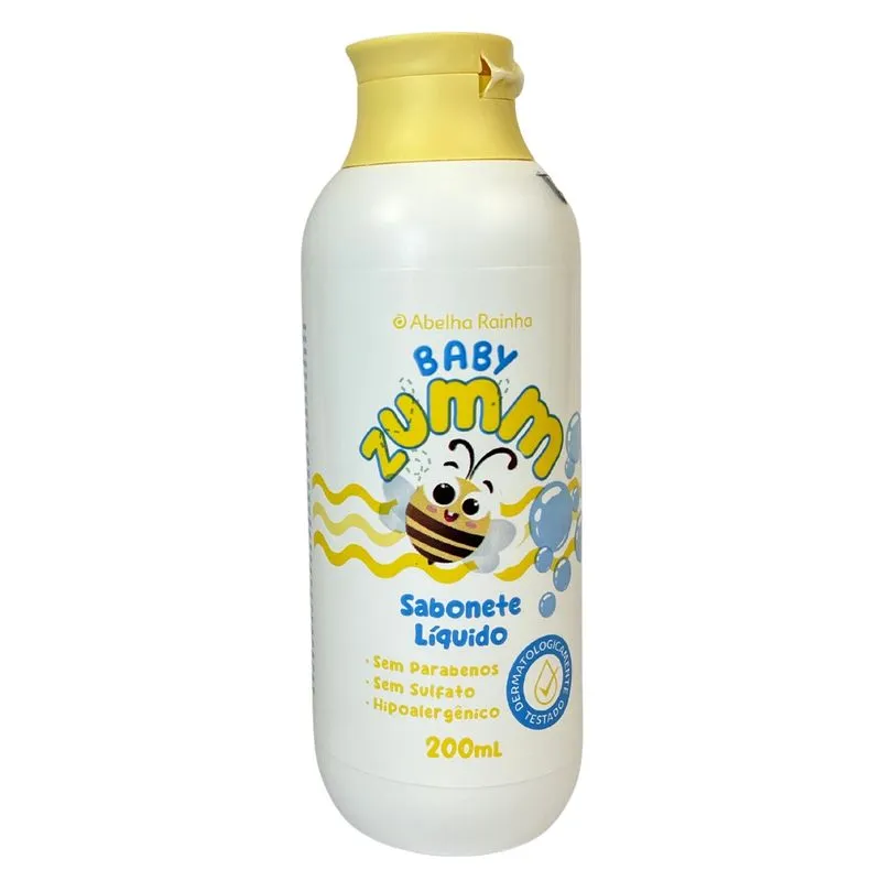 Sabonete Líquido Hora Da Soneca Doce Infância Abelha Rainha 200ml