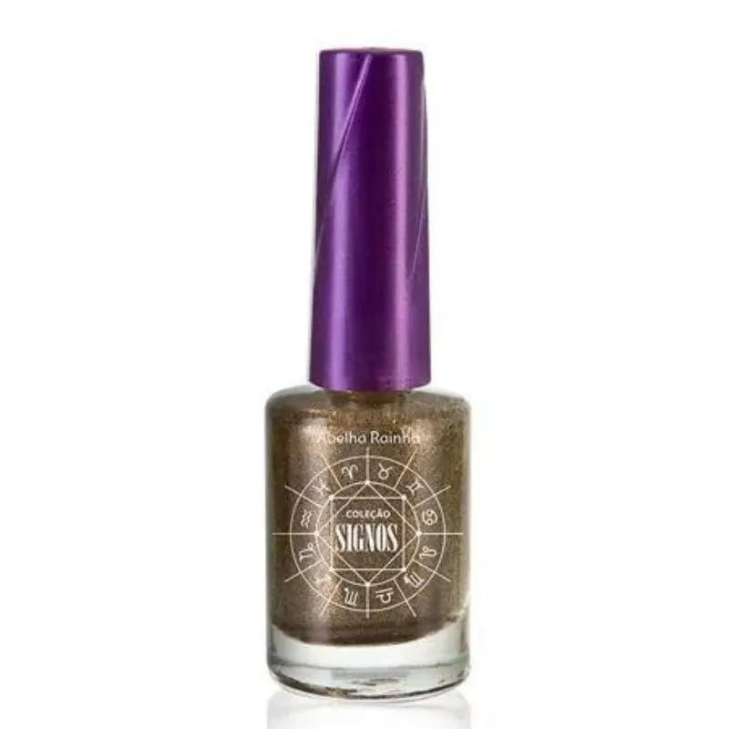 Esmalte Coleção Signo Leão Cor Cintilante Abelha Rainha