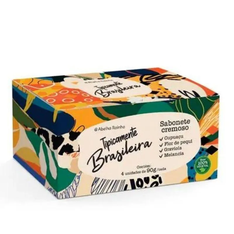 Sabonetes Em Barra Sortidos 4x90g Tipicamente Brasileira
