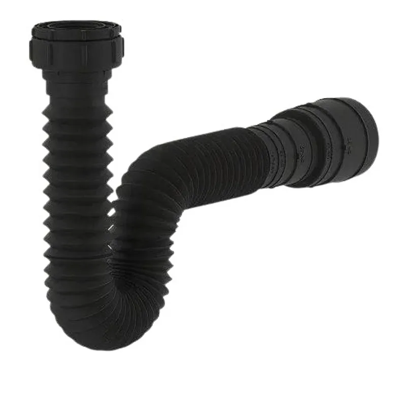Sifão Tubo Extensivo Longo Preto Universal 72cm Durin